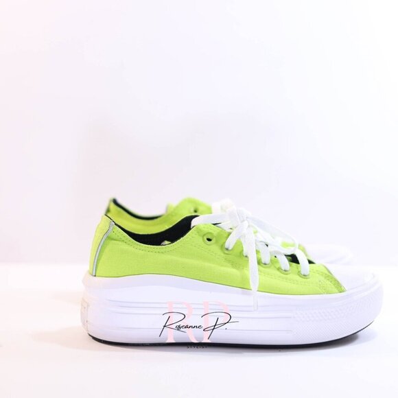 Converse Chuck Taylor All Star Move Low Lime Twist SZ 7 NWOT - Picture 3 of 7